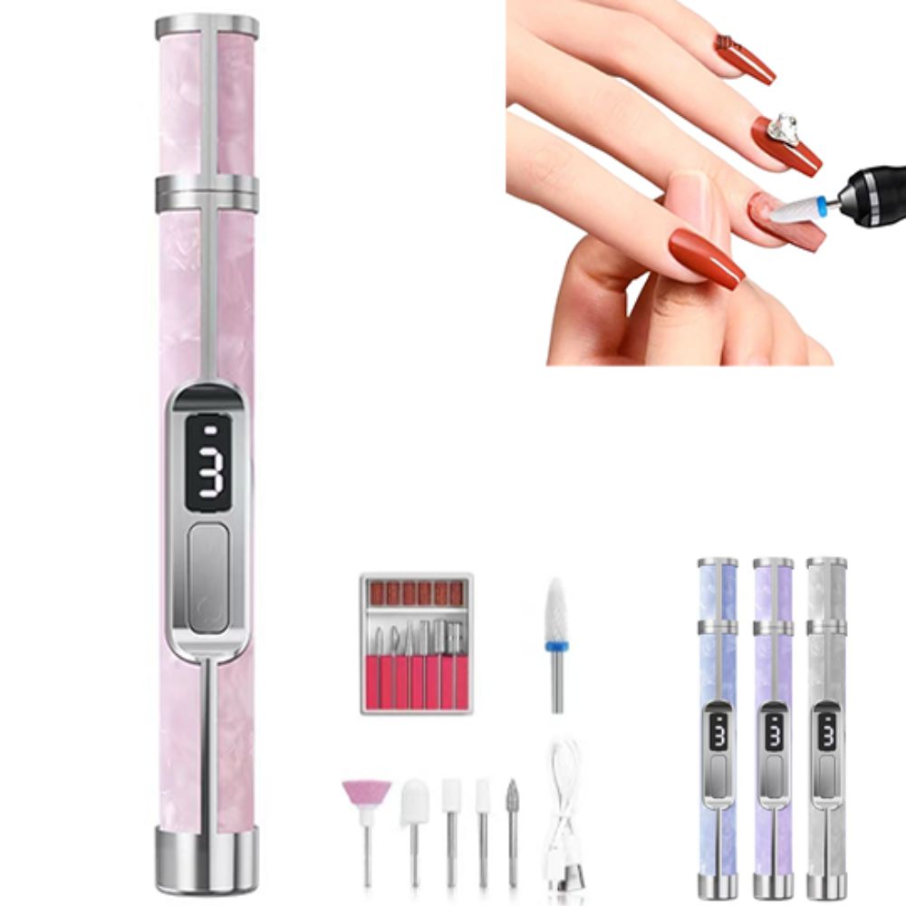 Nail Drill Machine - Düşük Gürültülü Elektrikli Tırnak Frezesi 4