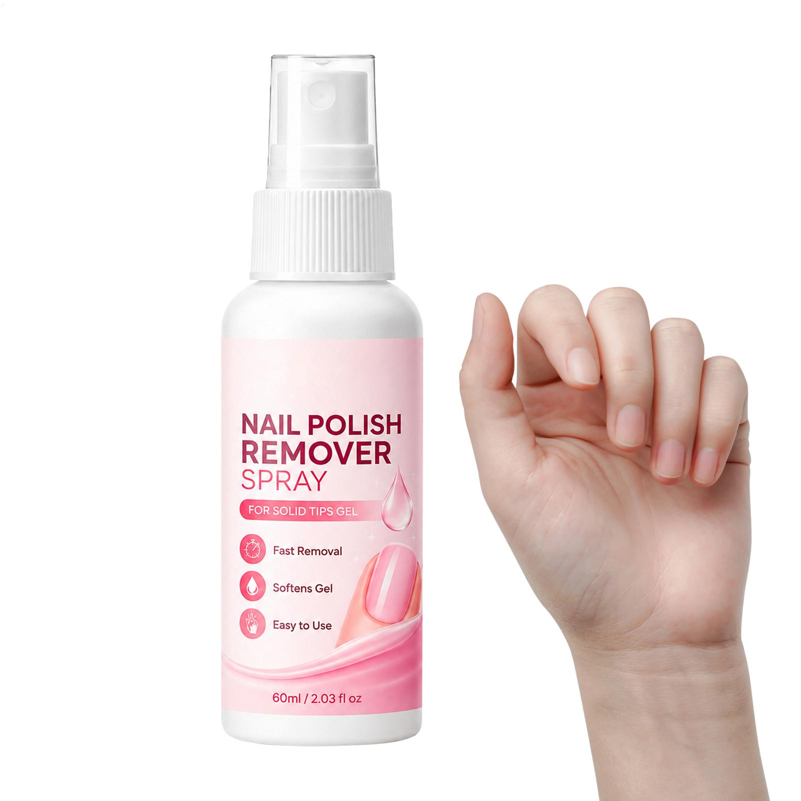 Nail Art Press On - 60ml Takma Tırnaklar İçin Tırnak Sökücü