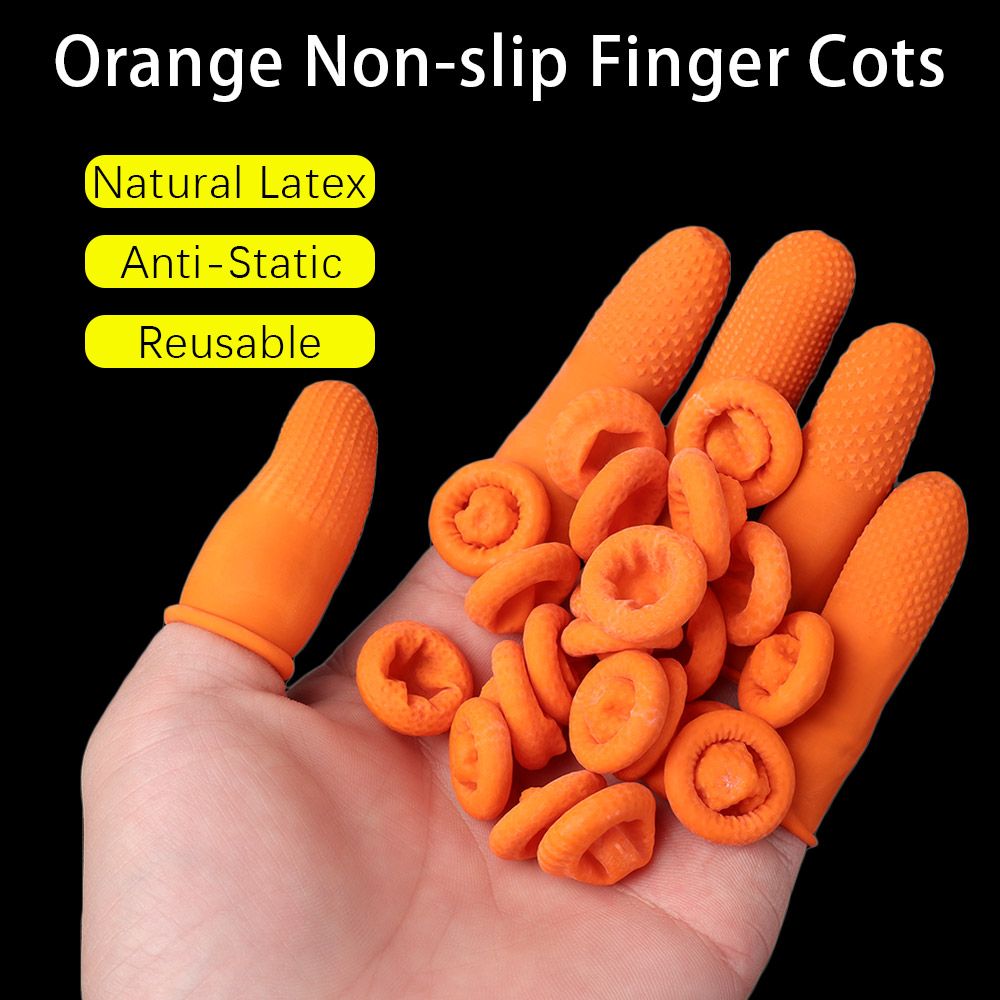 Nail Art Orange - 100 adet, tekrar kullanılabilir, parmak uçlarını