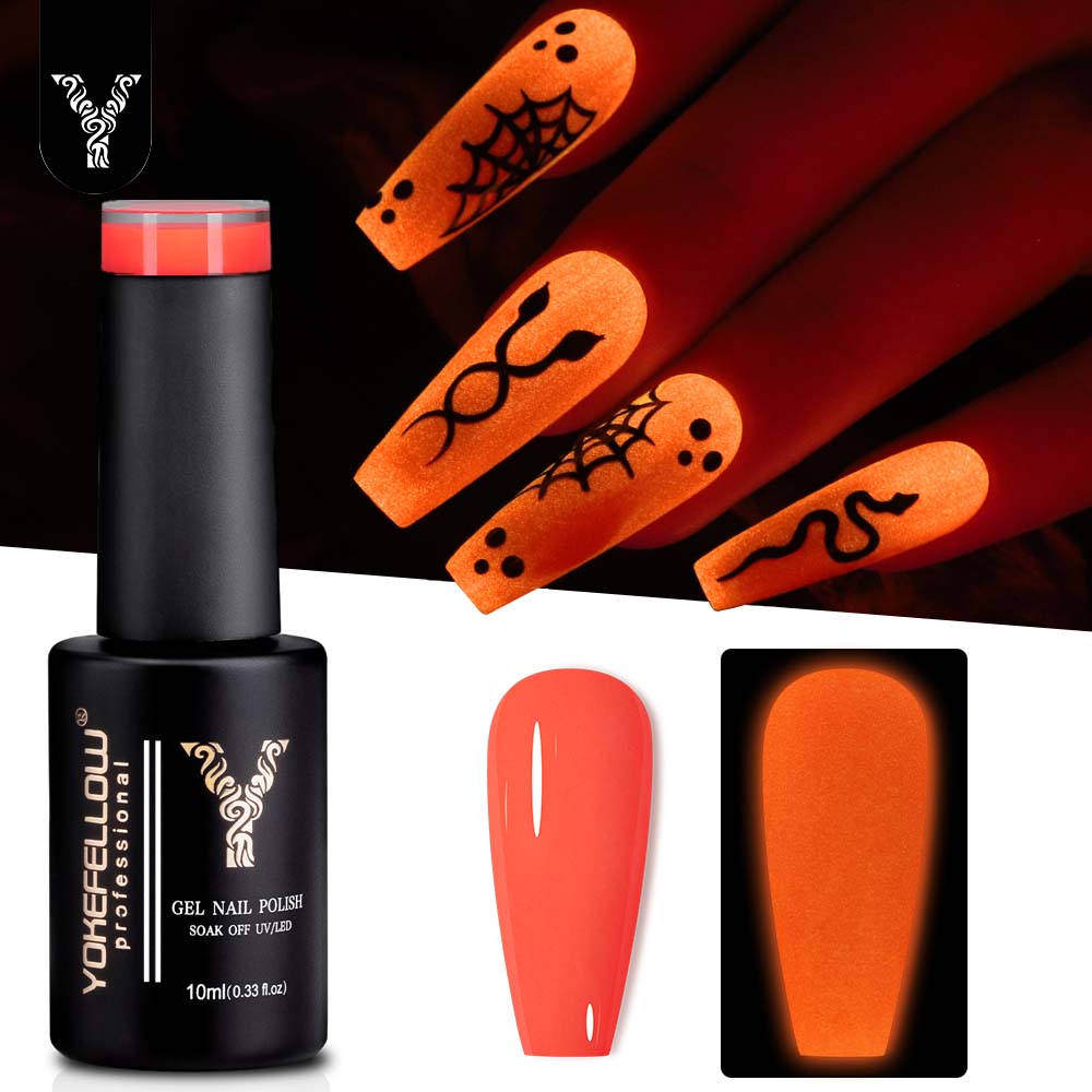 YOKEFELLOW Karanlıkta Glow Jel - Nail Art Orange incelemesi ve fiyatı