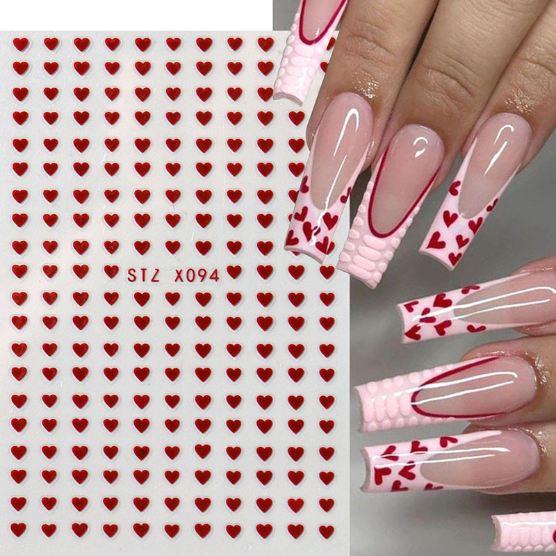 2 adet Mini Aşk Kalp Nail Art  - Nail Art Valentines Day incelemesi ve fiyatı
