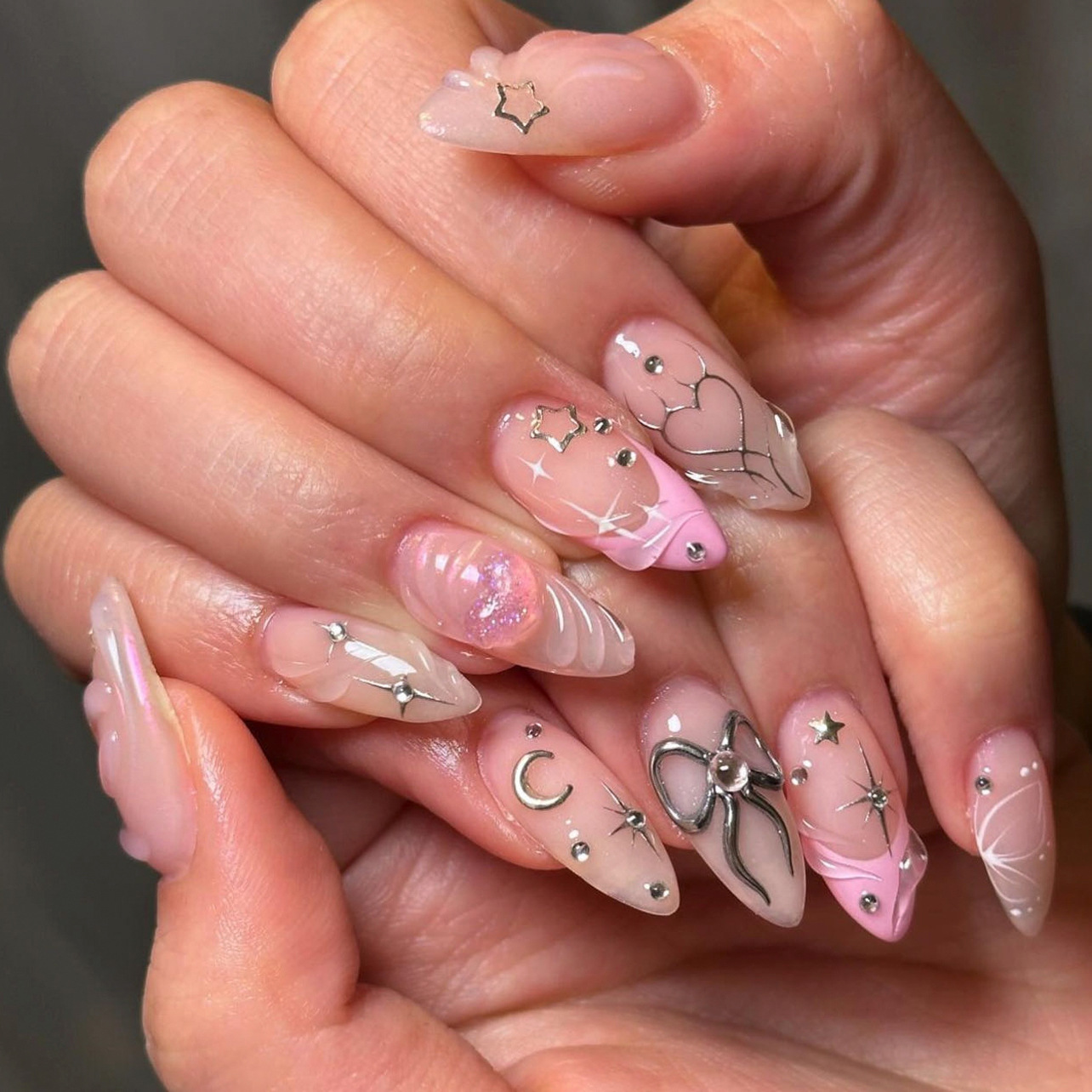 24 Adet Fiyonklu Takma Tırnak  - Nail Art Valentines Day incelemesi ve fiyatı