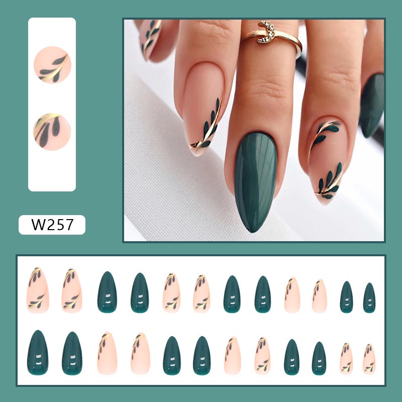 24P/Set Orta uzunlukta Badem Ç - Nail Art Pink incelemesi ve fiyatı