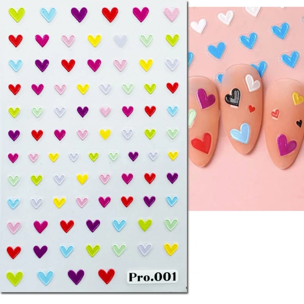 5D Kabartmalı Tırnak Sanatı St - Nail Art Valentines Day incelemesi ve fiyatı