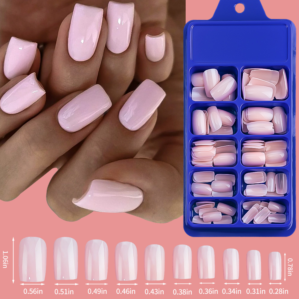 100/120 adet Pembe Beyaz Çivi  - Nail Art Ombre incelemesi ve fiyatı