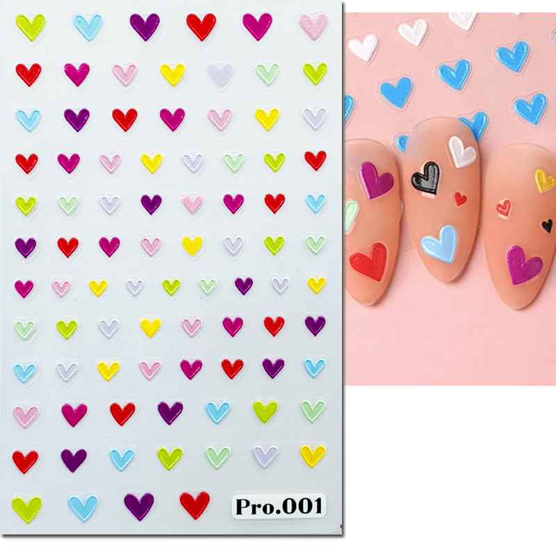 5d Kabartmalı Nail Art Etiketl - Nail Art Valentines Day incelemesi ve fiyatı