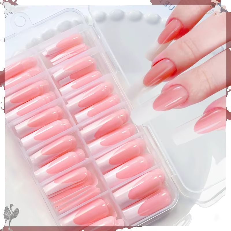 120 Adet Parlak Pembe Fransız  - Nail Art Press On incelemesi ve fiyatı