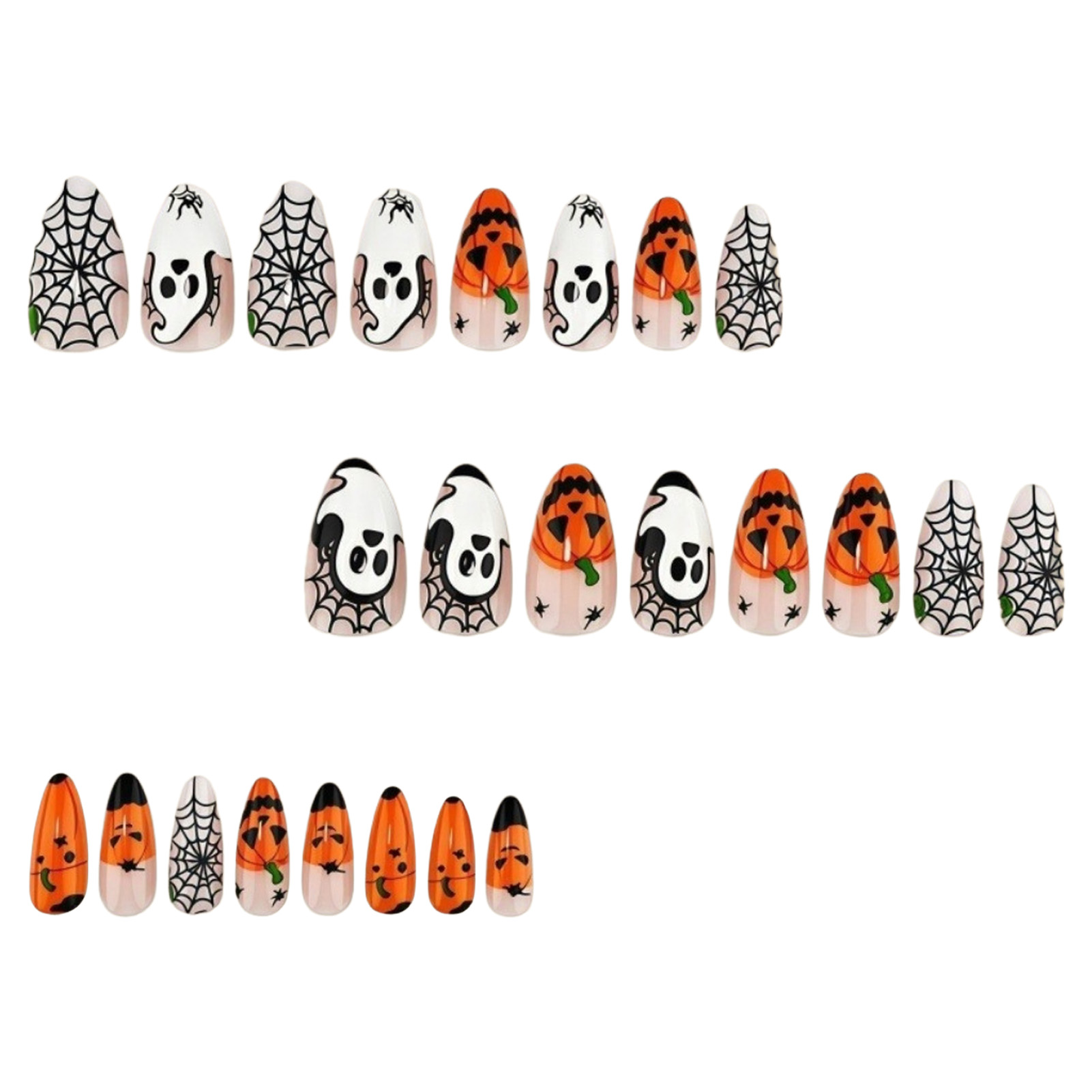 24 adet Cadılar Bayramı Takma  - Nail Art Press On incelemesi ve fiyatı