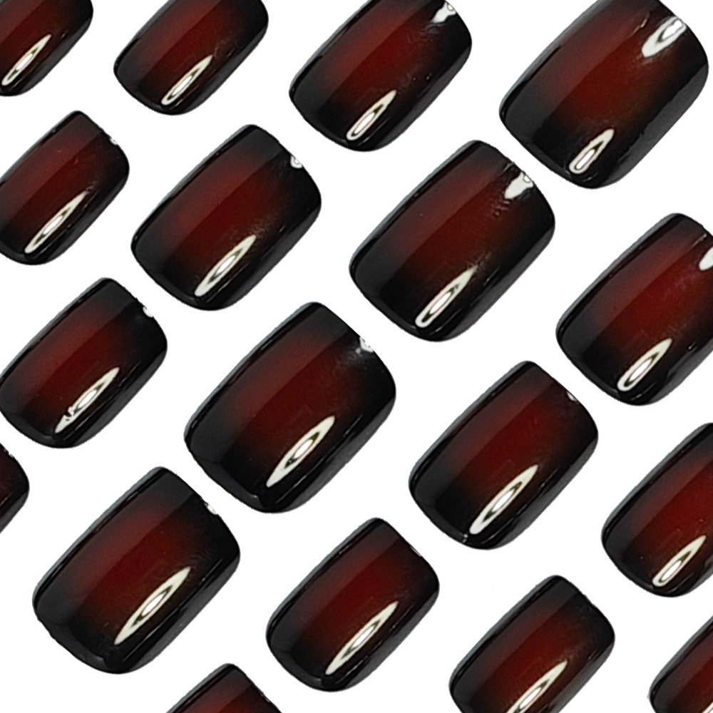 Kadınlar için kısa kare takma  - Nail Art Pink incelemesi ve fiyatı