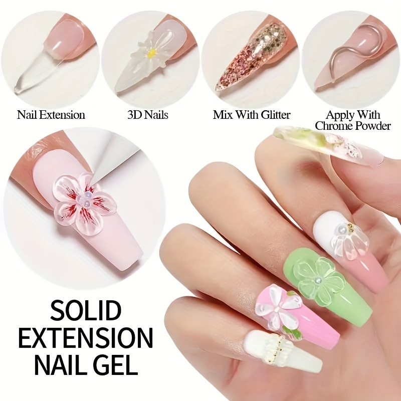 100g Şeffaf Yapışmaz El Uzatma - Nail Art Ombre incelemesi ve fiyatı