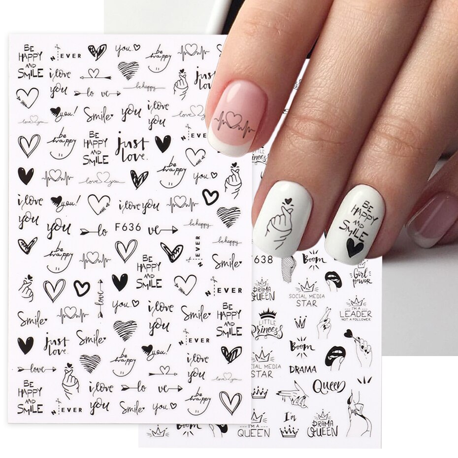 2 adet kalp aşk tasarım 3D Nai - Nail Art Valentines Day incelemesi ve fiyatı