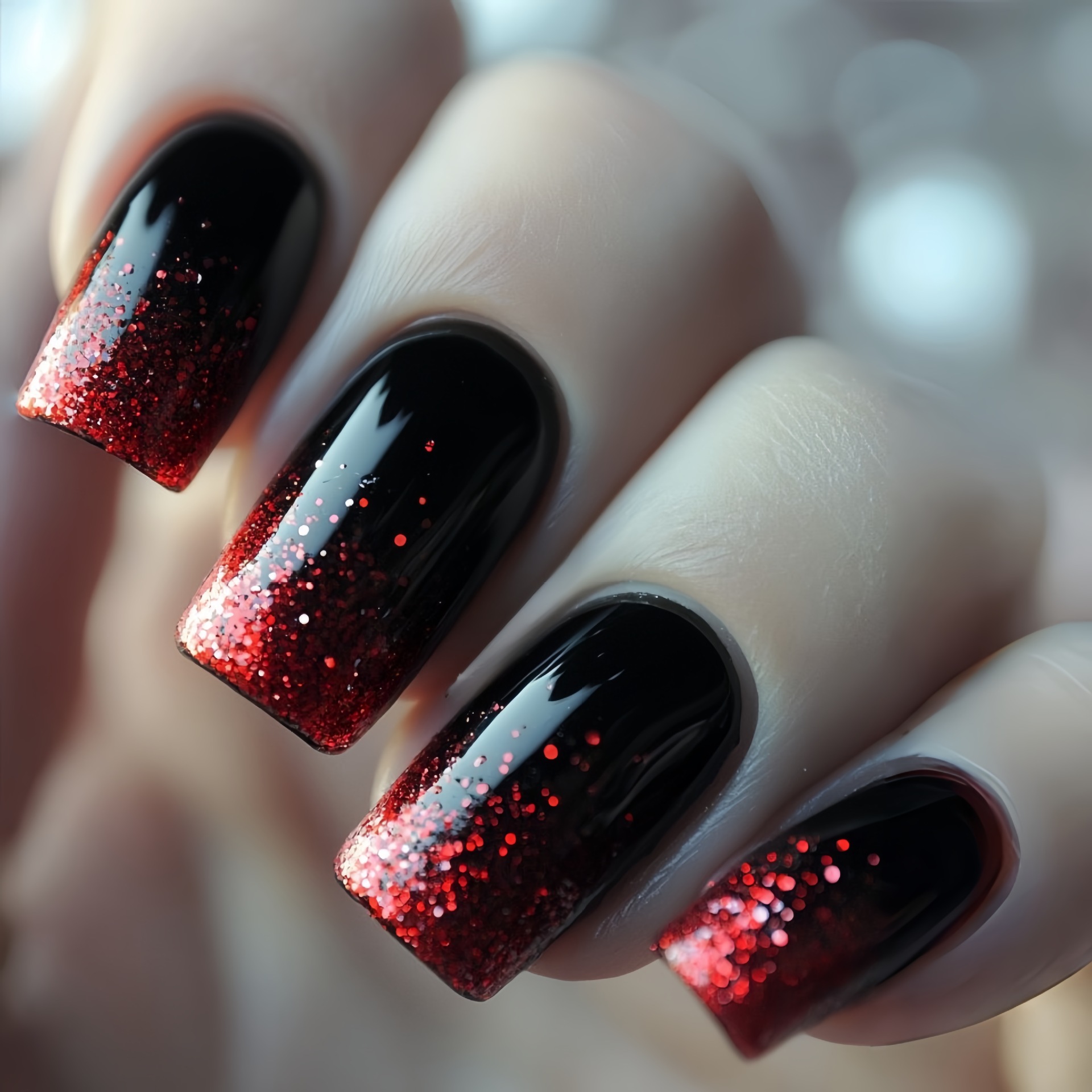 Kısa orta boy takma tırnaklar  - Nail Art Press On incelemesi ve fiyatı