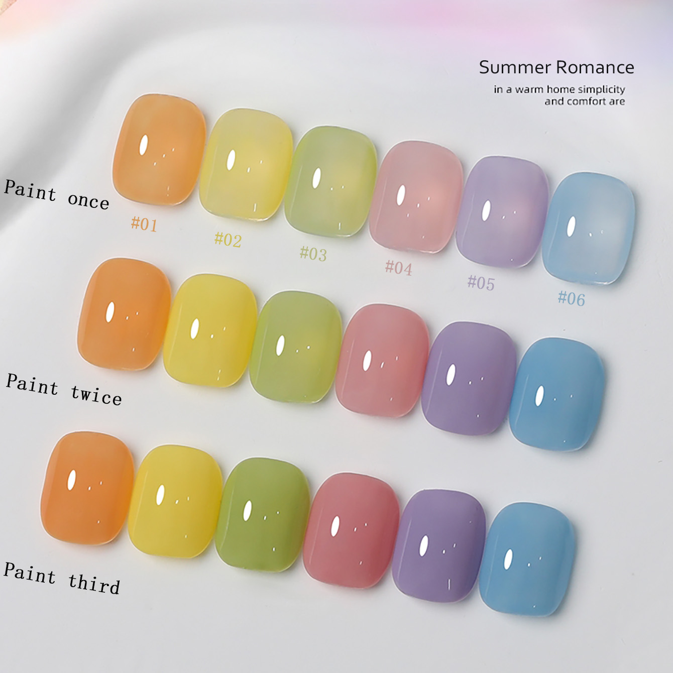 1-6 adet PSK Yeni Macaron Şeke - Nail Art Orange incelemesi ve fiyatı
