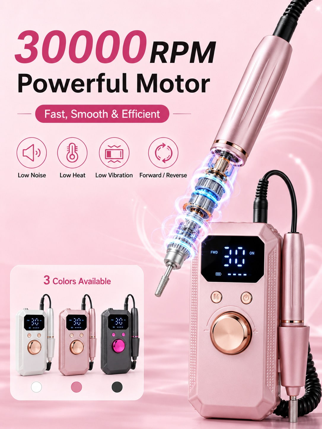 Profesyonel Kablosuz Elektrikl - Nail Drill Machine incelemesi ve fiyatı