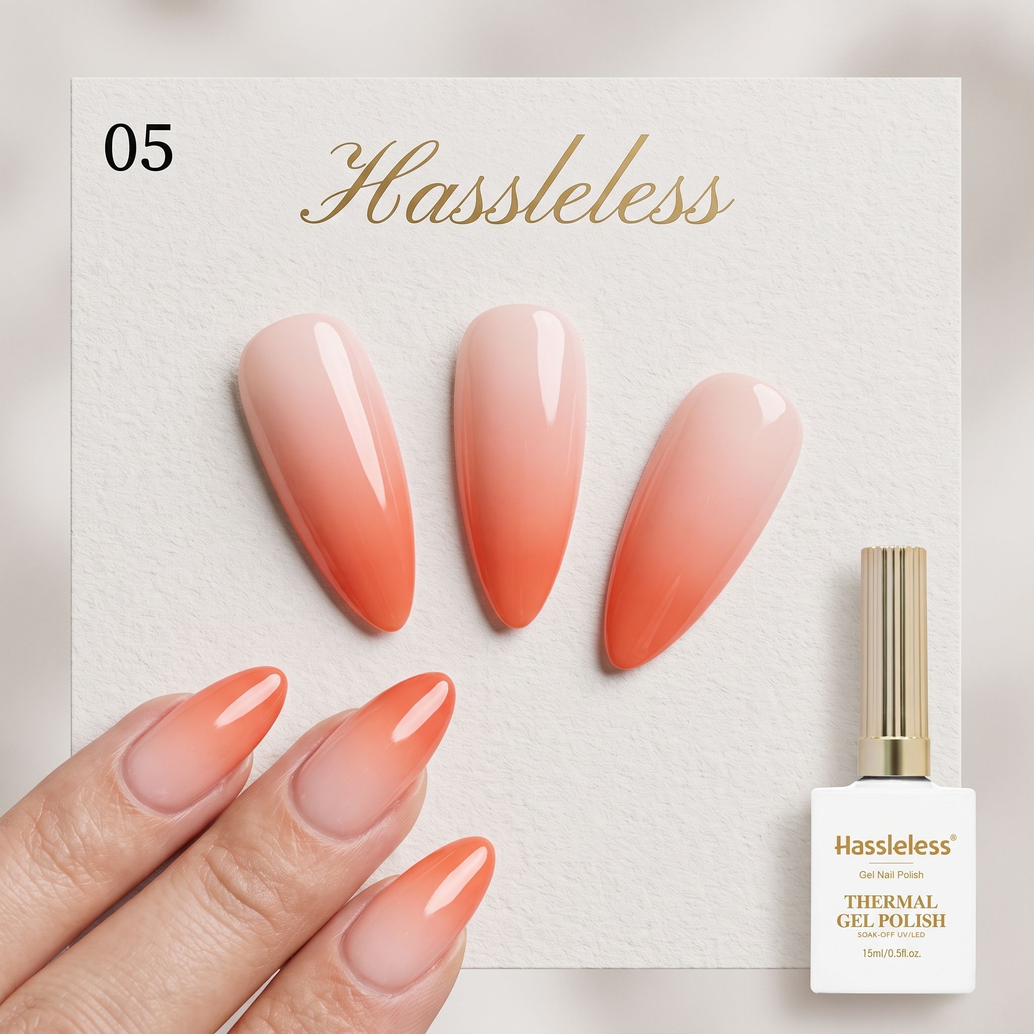 Sorunsuz Nude Turuncu Şeftali  - Nail Art Orange incelemesi ve fiyatı