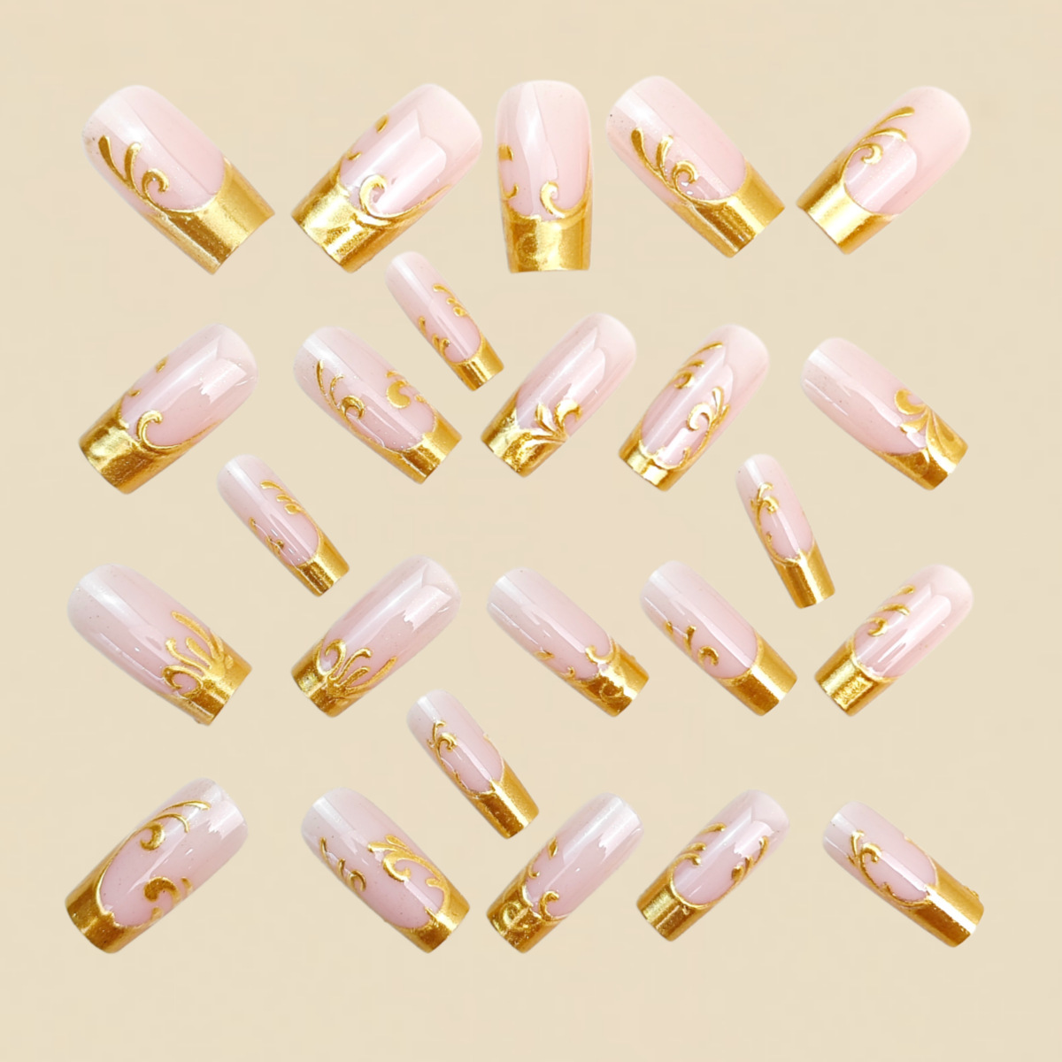 Kadınlar için Orta Uzunlukta S - Nail Art Press On incelemesi ve fiyatı