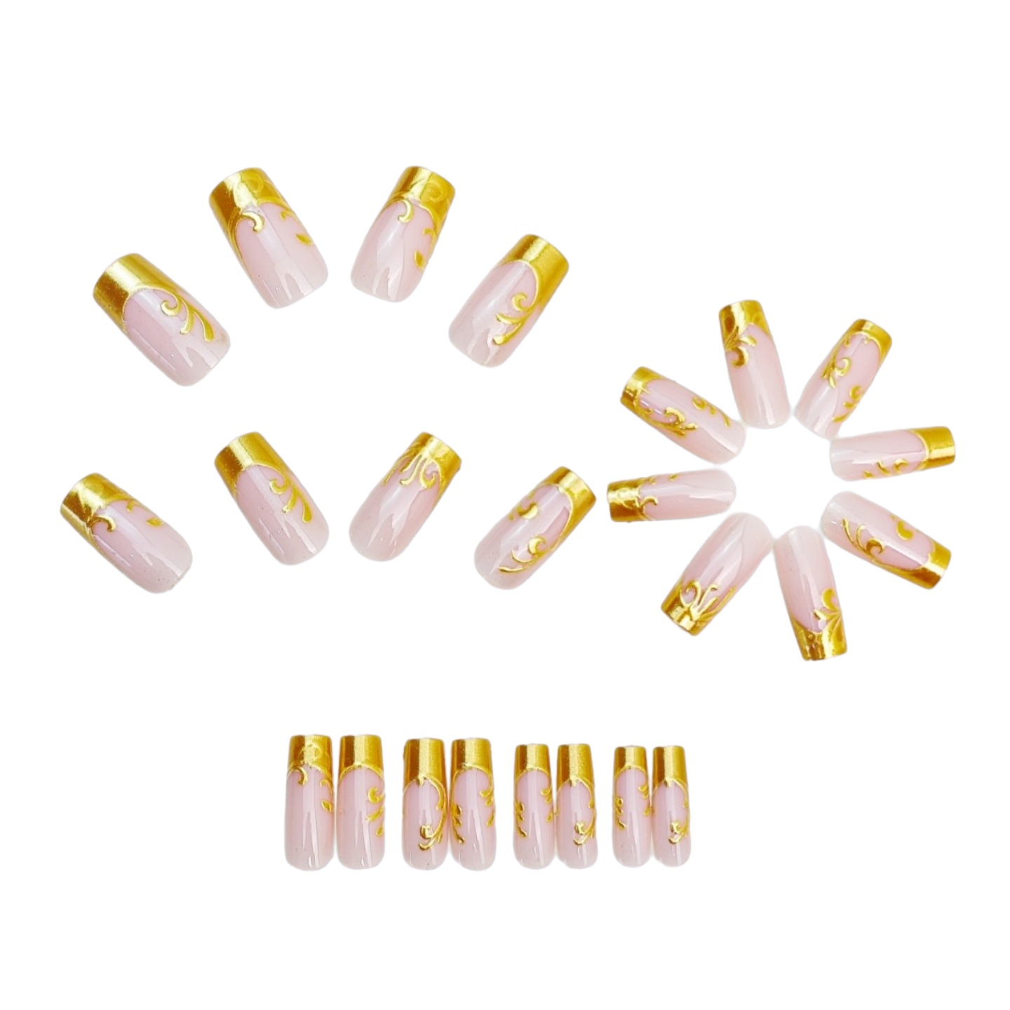 Kadınlar için Orta Uzunlukta S - Nail Art Press On incelemesi ve fiyatı