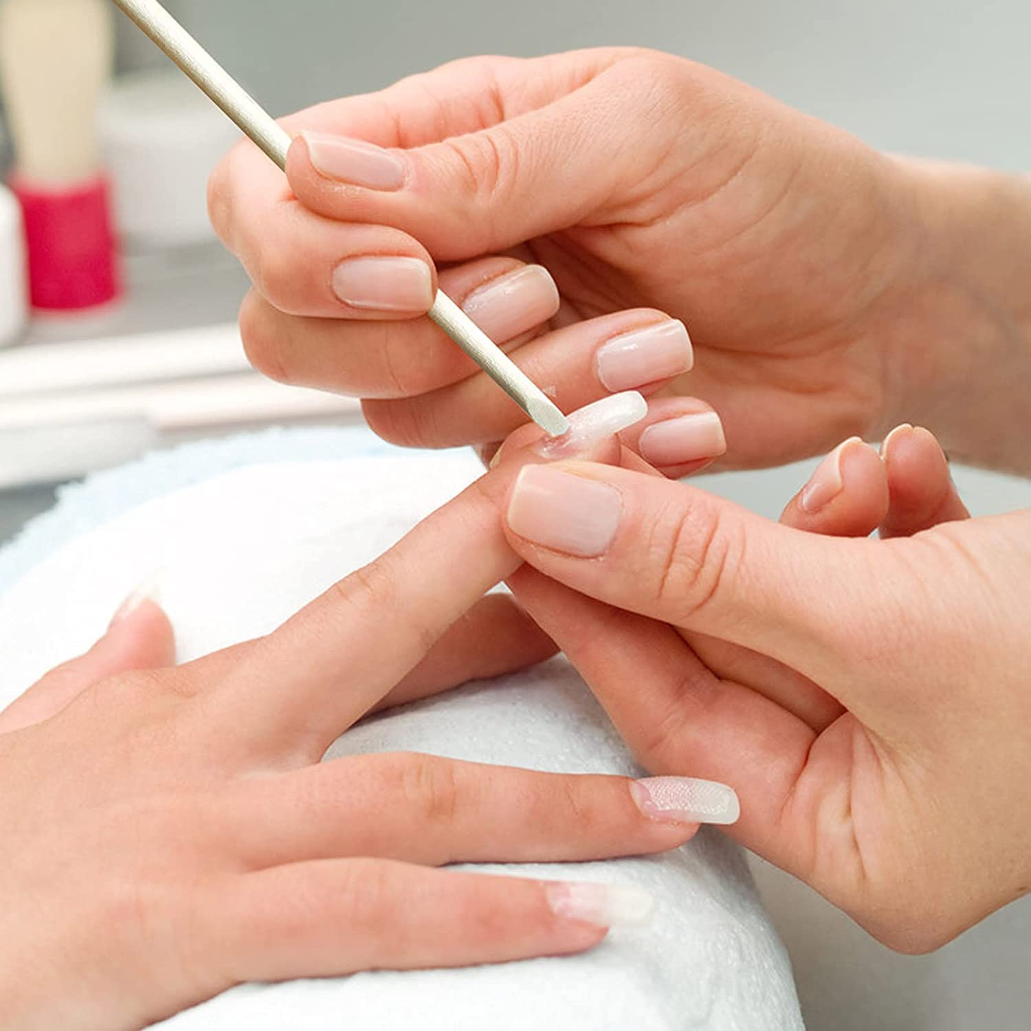 100/50 adet turuncu ahşap tırn - Nail Art Orange incelemesi ve fiyatı